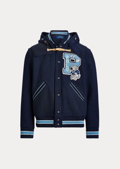 Polo Ralph Lauren Letterman Toggle Jakke Herre Danmark (SNJMW8705)